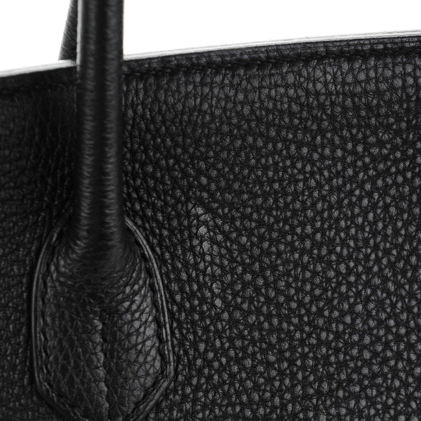 Taurillon Clemence Birkin 30 Black