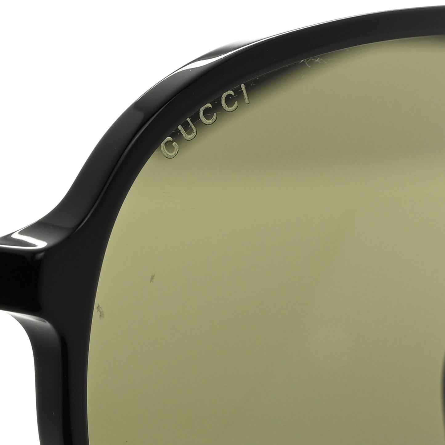 Acetate Shield Sunglasses GG0829SA Black