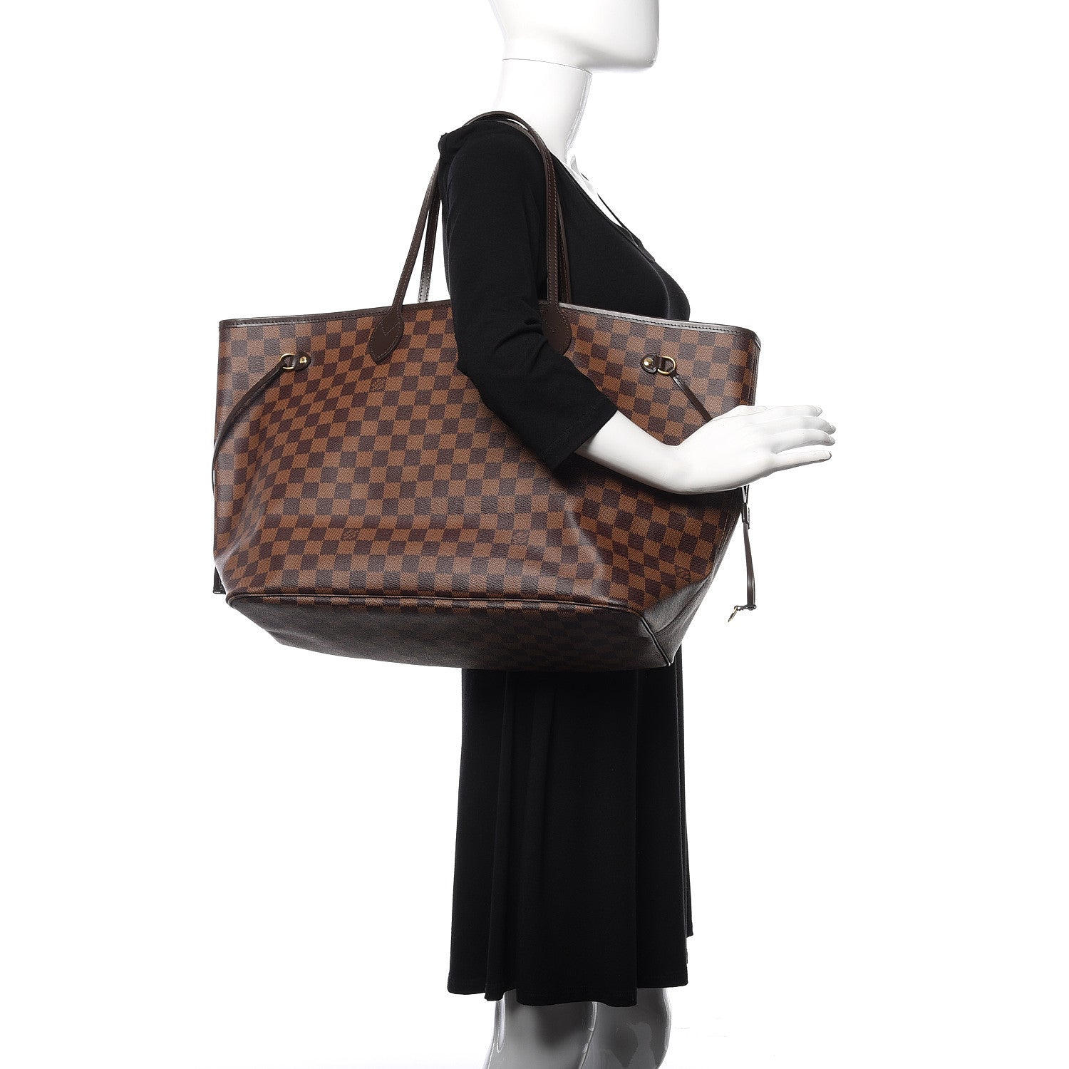 Louis Vuitton Damier Ebene Neo Neverfull GM 2 of 10