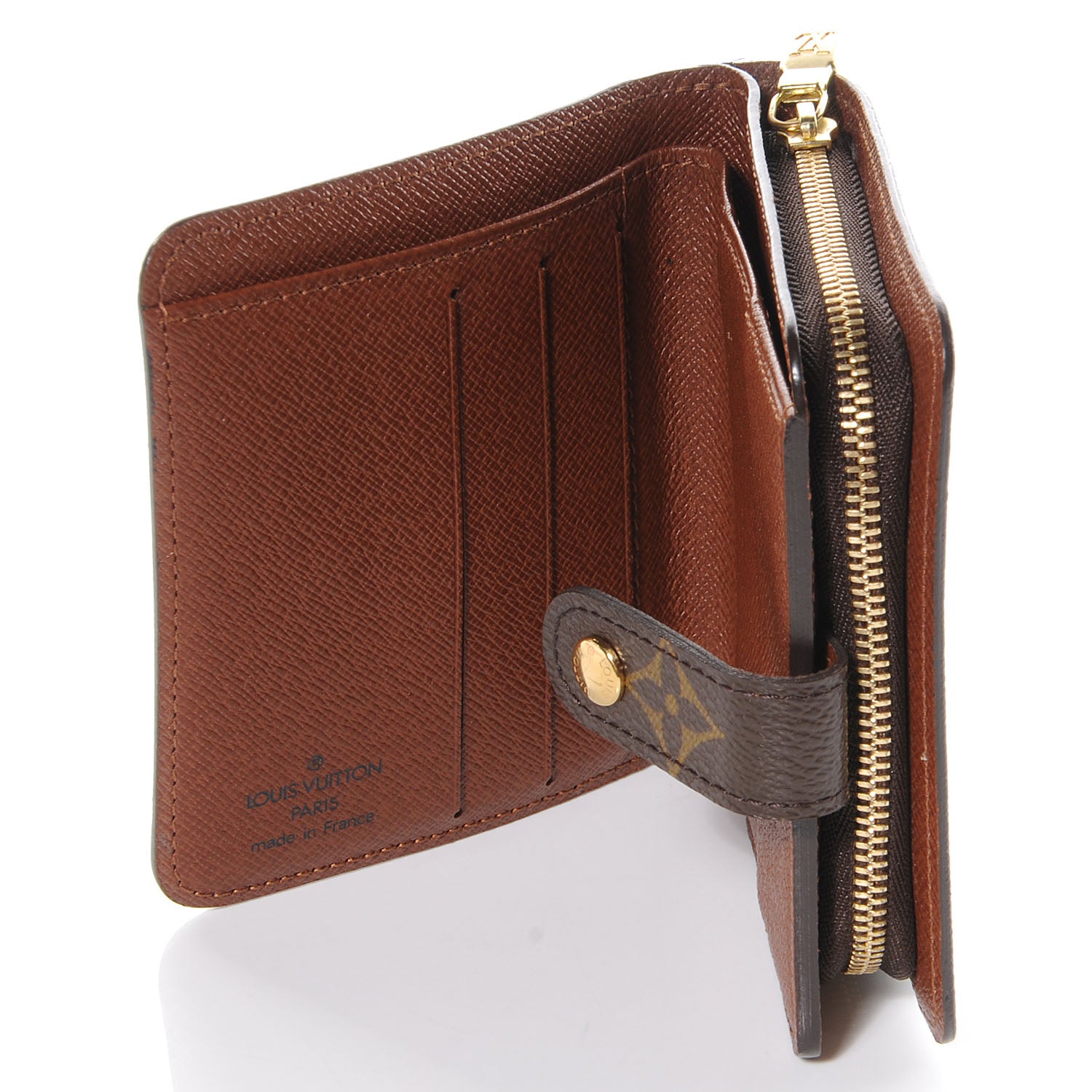 Louis Vuitton Monogram Compact Zippe Zipped Wallet 5 of 7