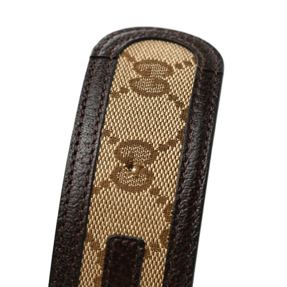 Gucci GG Supreme Monogram Interlocking G Belt 90 36 Ebony 7 of 7