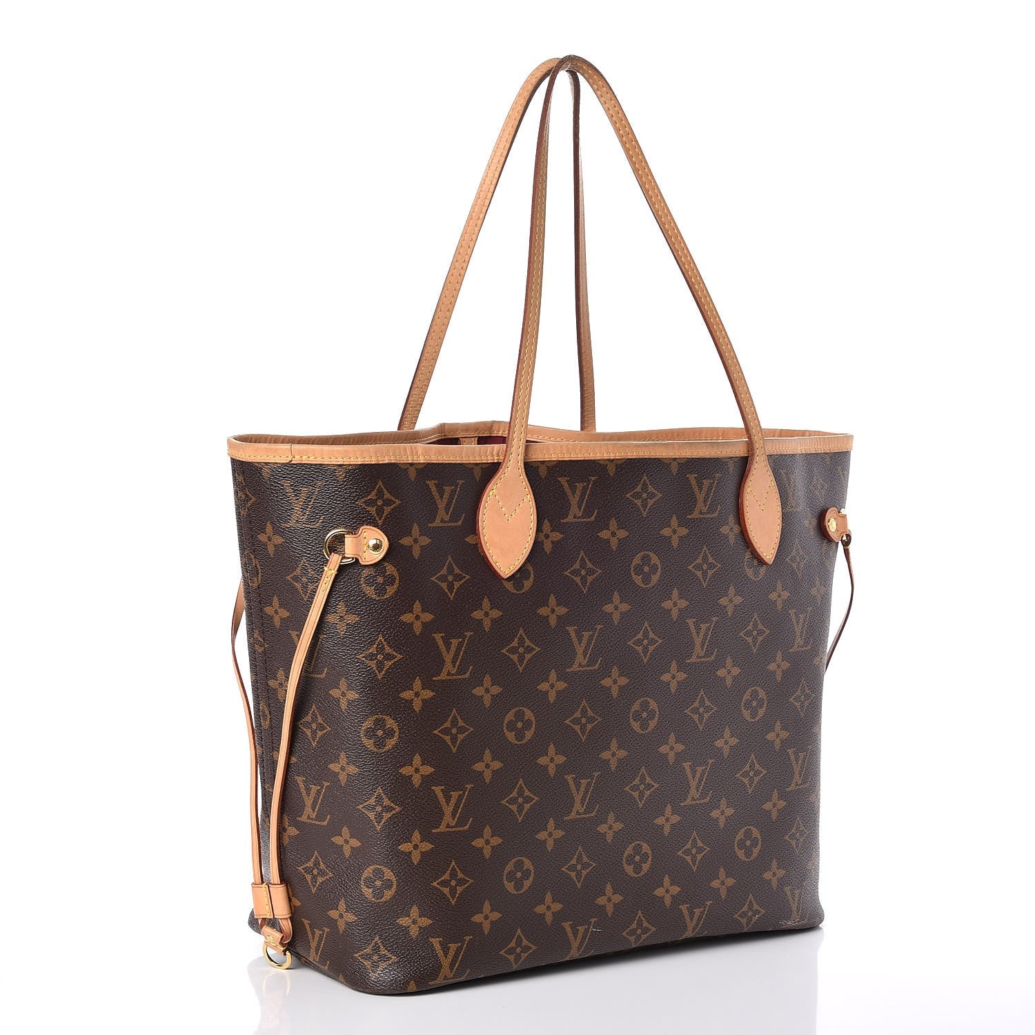 Louis Vuitton Monogram Neo Neverfull MM Fuchsia 3 of 8