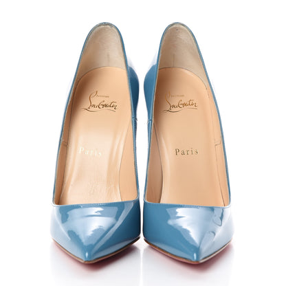 Christian Louboutin Patent So Kate 120 Pumps 37.5 Celeste 2 of 9