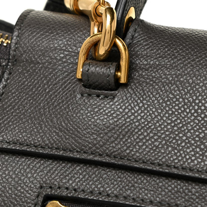 Celine Grained Calfskin Micro Belt Bag Grey 16 of 17