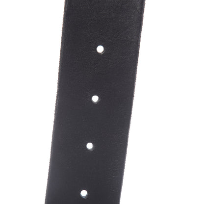 Gucci Calfskin Brass Feline Buckle Belt 85 34 Black 4 of 6