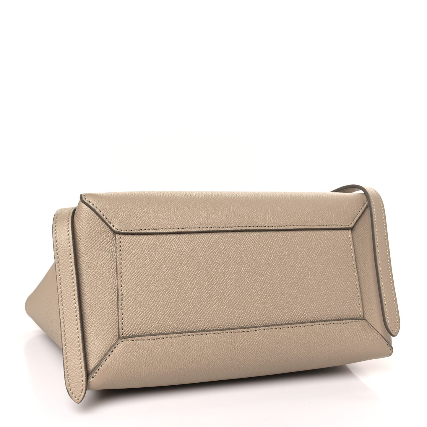 Grained Calfskin Mini Belt Bag Light Taupe