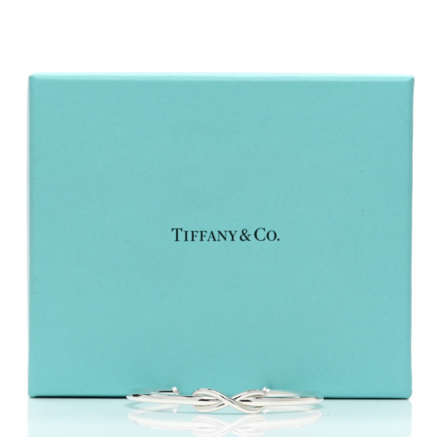 Tiffany Sterling Silver Infinity Cuff Bracelet 4 of 4