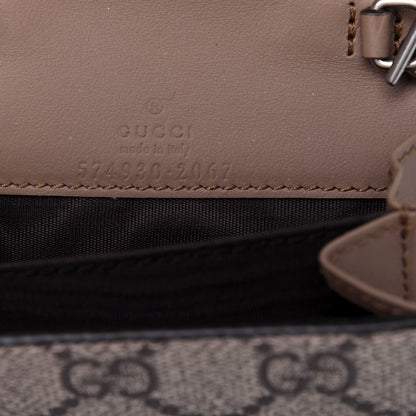 Gucci GG Supreme Monogram Dionysus Coin Purse Taupe 6 of 9