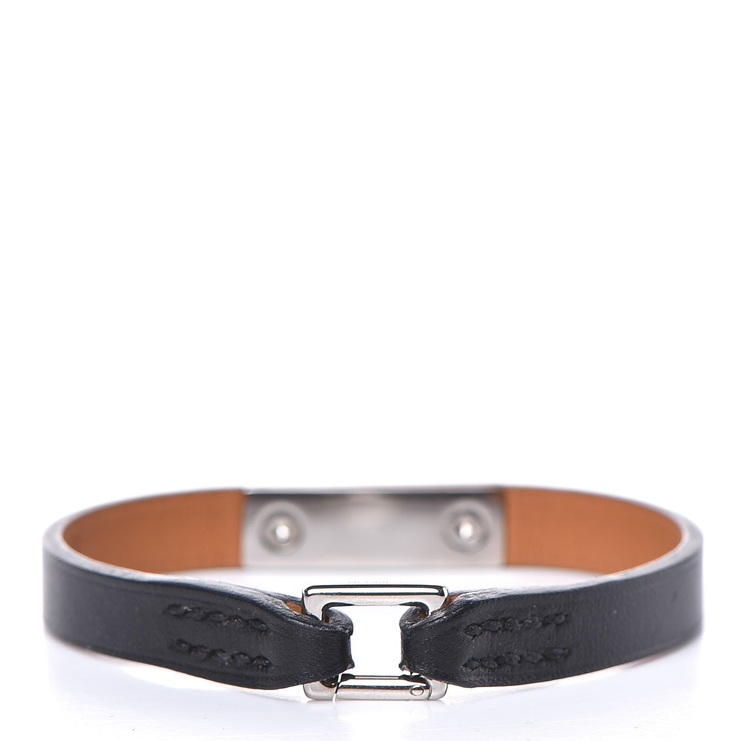 Hermes Swift Micro Rivale Bracelet M Black 3 of 5