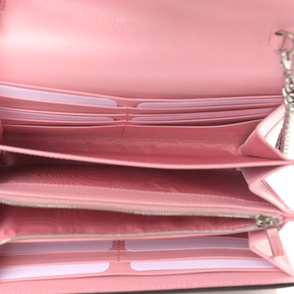 Gucci Azalea Calfskin Enamel Mini Dionysus Chain Wallet New Cherry Red Wild Rose Off White 5 of 11