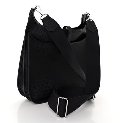 Hermes Taurillon Clemence Evelyne III PM Caban 3 of 10