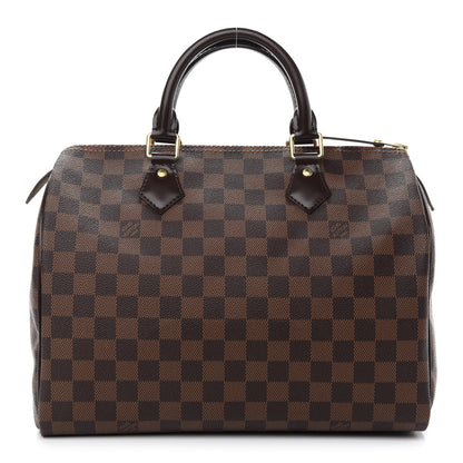 Louis Vuitton Damier Ebene Speedy 30 1 of 17