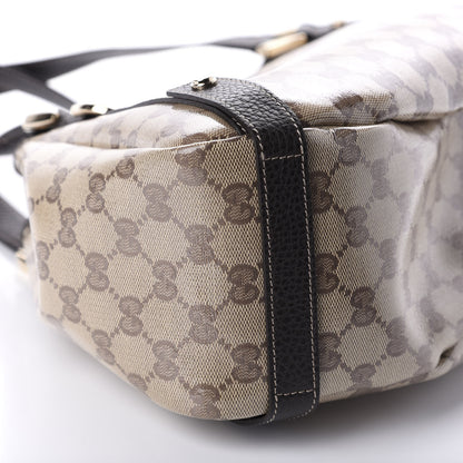 Gucci Crystal Monogram Medium Abbey Shoulder Bag Dark Brown 6 of 10