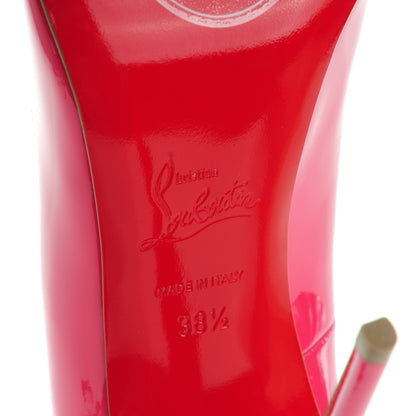 Christian Louboutin Patent So Kate 120 Pumps 38.5 Bonbon 6 of 8