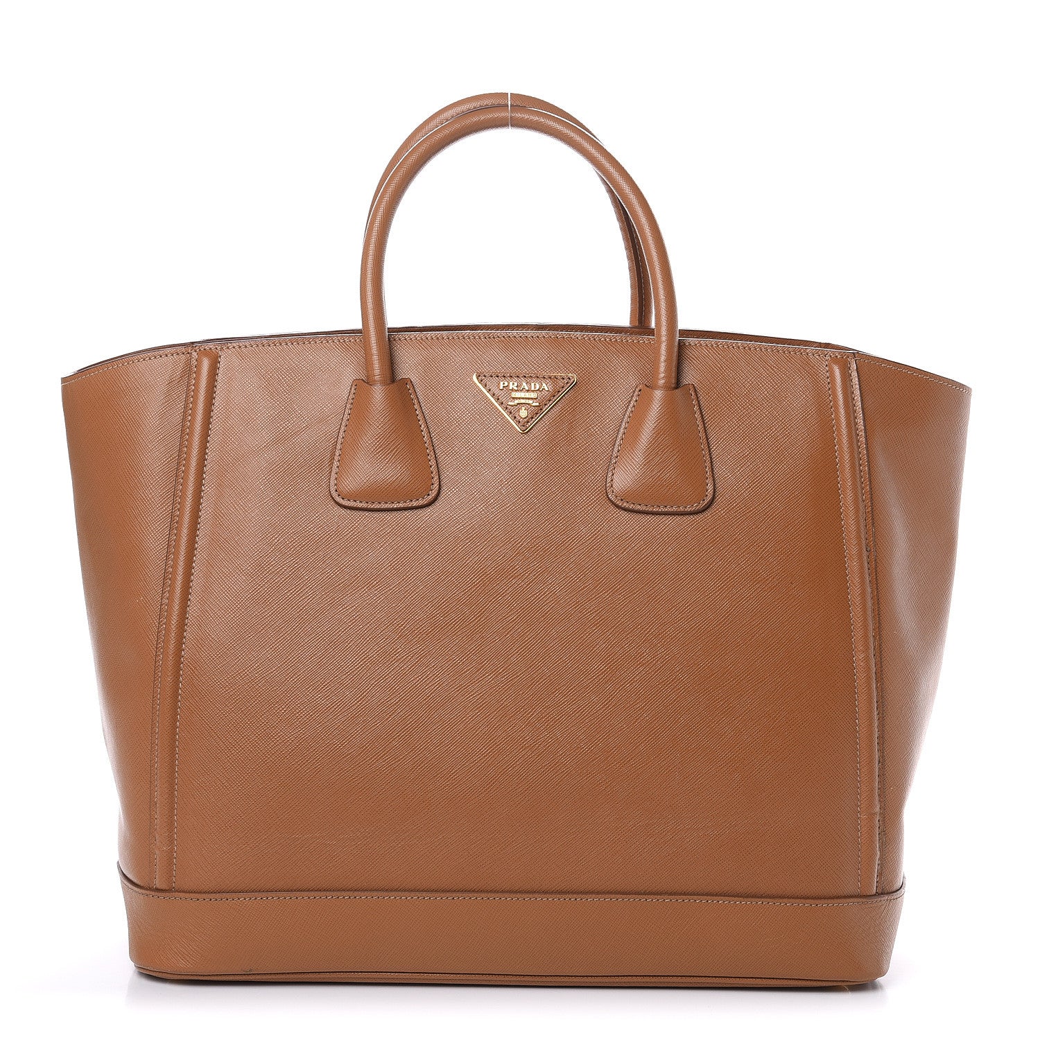 Prada Saffiano Tote Caramel 1 of 16