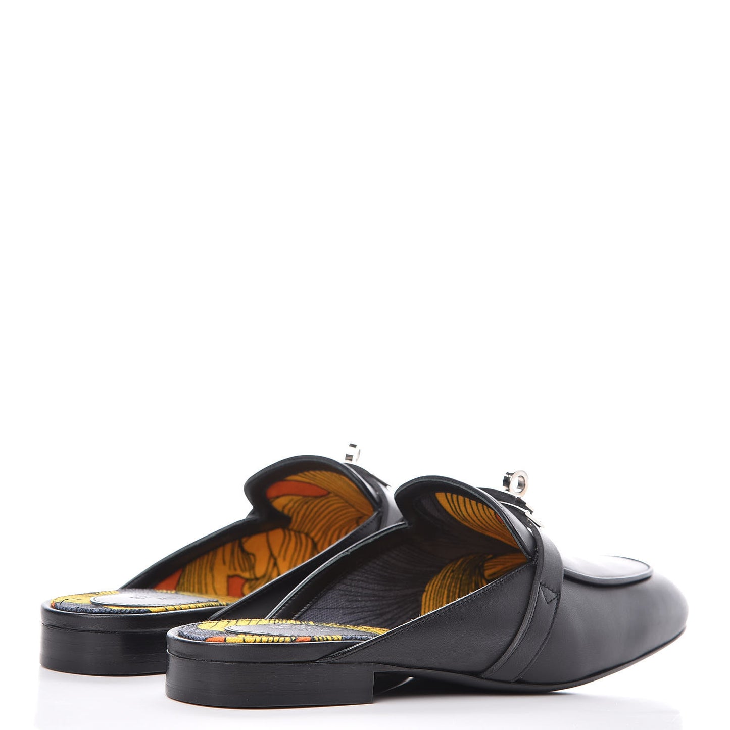 Goatskin Oz Mules 37 Black