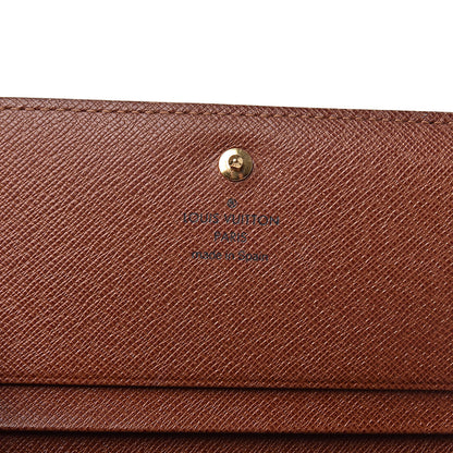 Louis Vuitton Monogram Porte-Monnaie Tresor Wallet 6 of 10