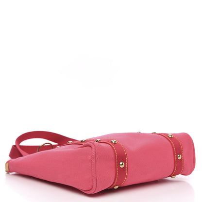 Louis Vuitton Toile Antigua Cabas MM Pink 4 of 8