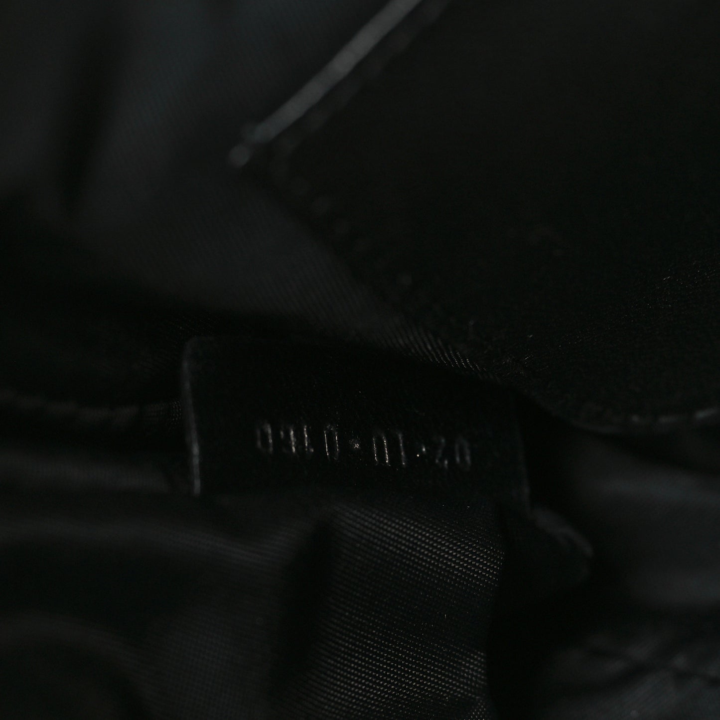 Lambskin Cannage Lady Dior Pochette Black