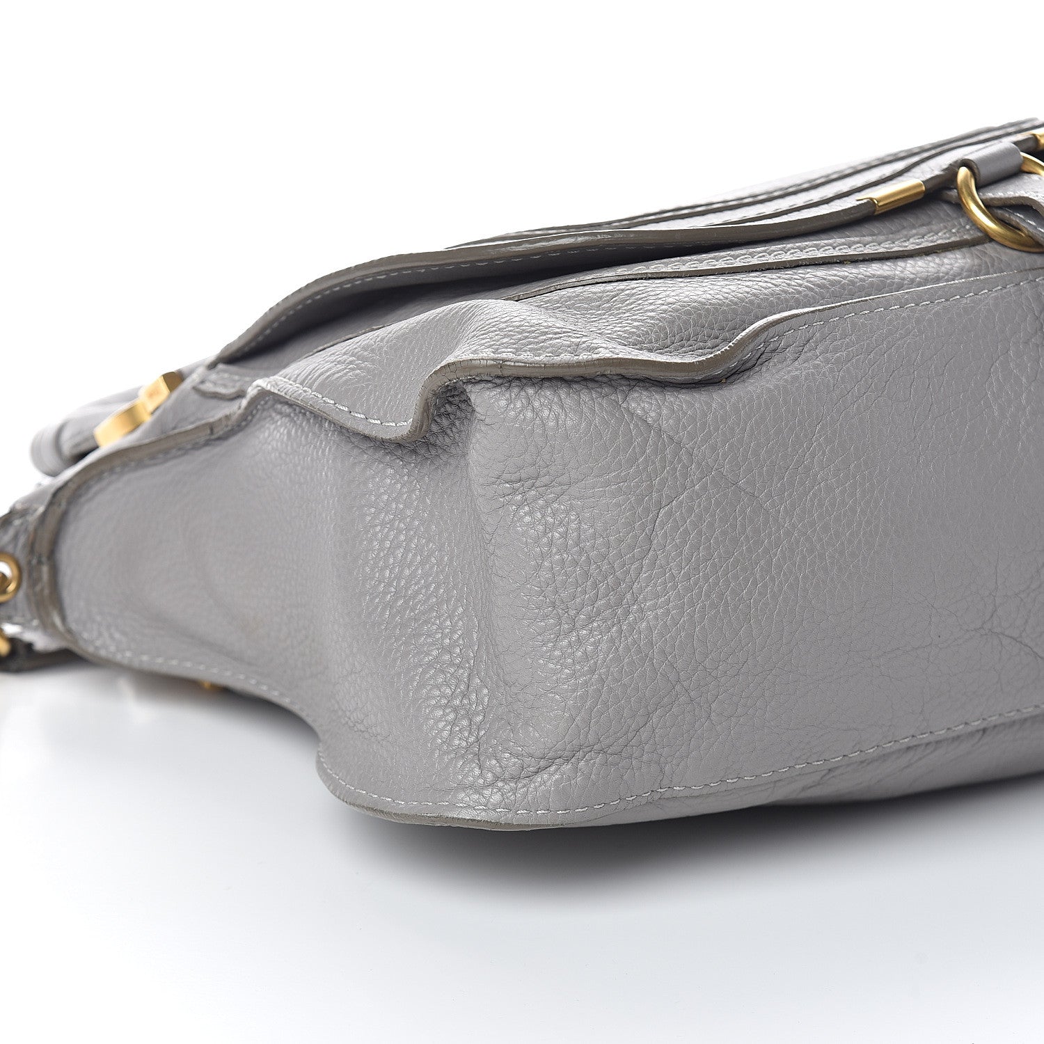 Chloe Calfskin Medium Marcie Satchel Cashmere Grey 7 of 8