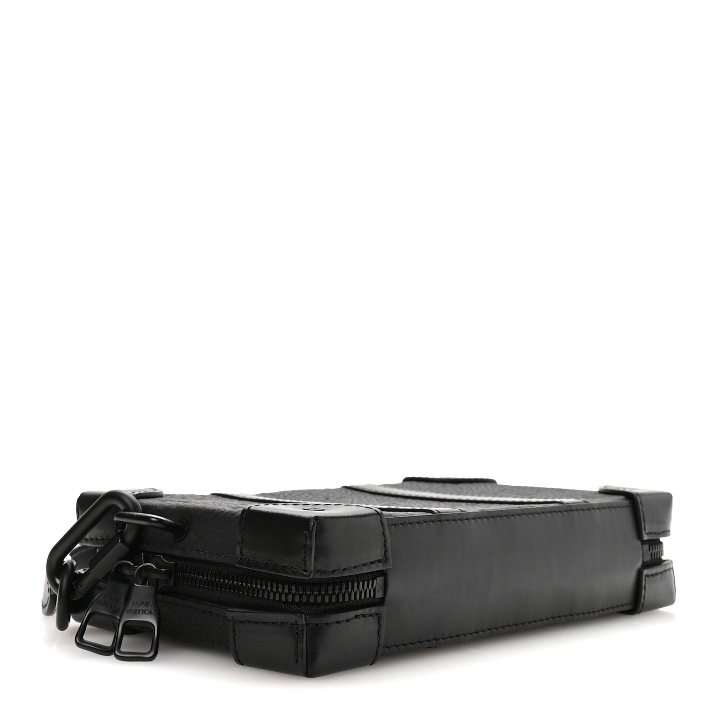 Taurillon Monogram Soft Trunk Wallet Black