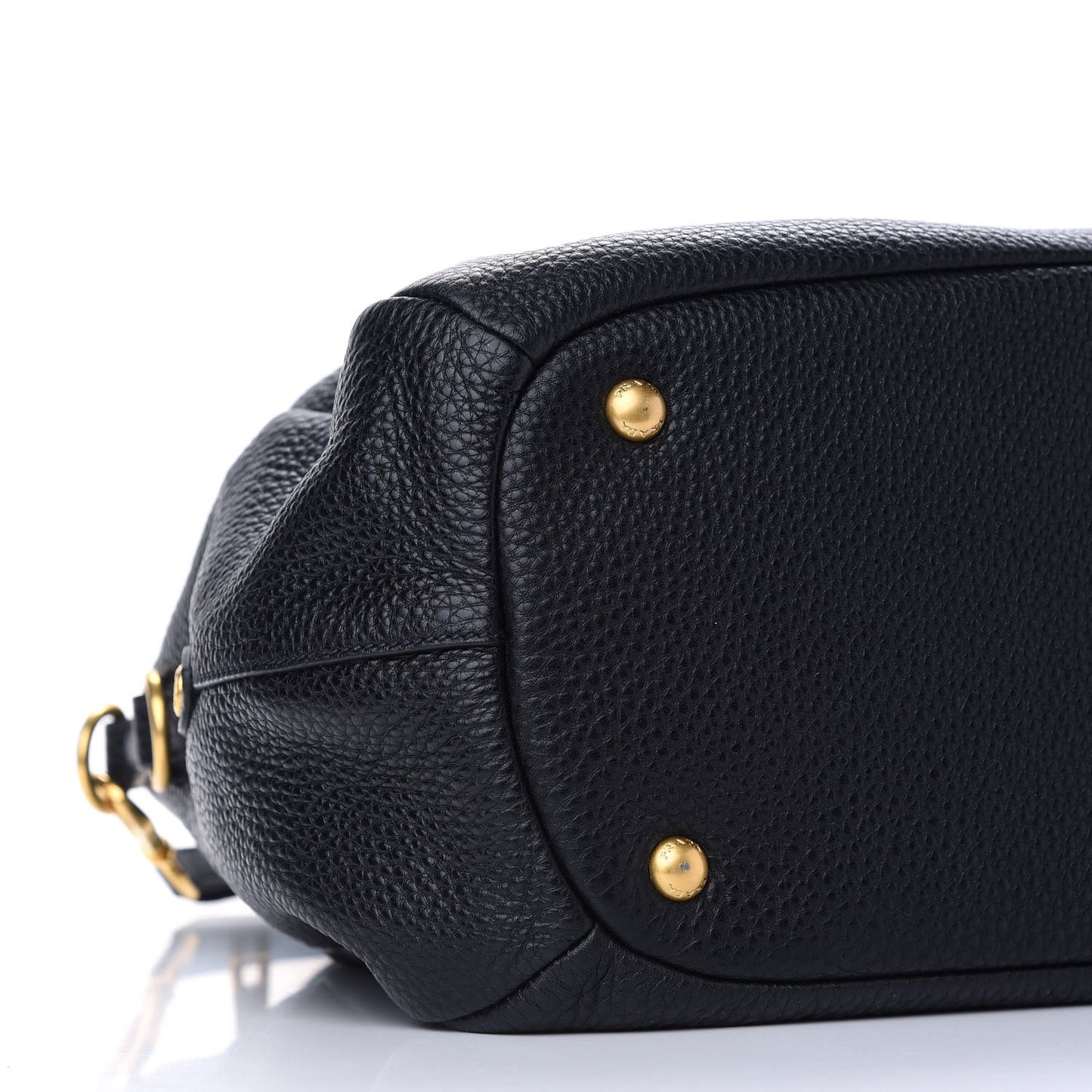 Vitello Daino Tote Black