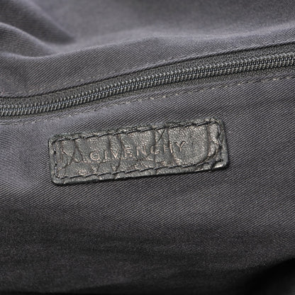 Givenchy Calfskin Crocodile Embossed Large Nightingale Black 6 of 8