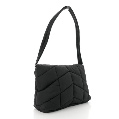 Saint Laurent Econyl Nylon Lou Puffer Messenger Black 3 of 10