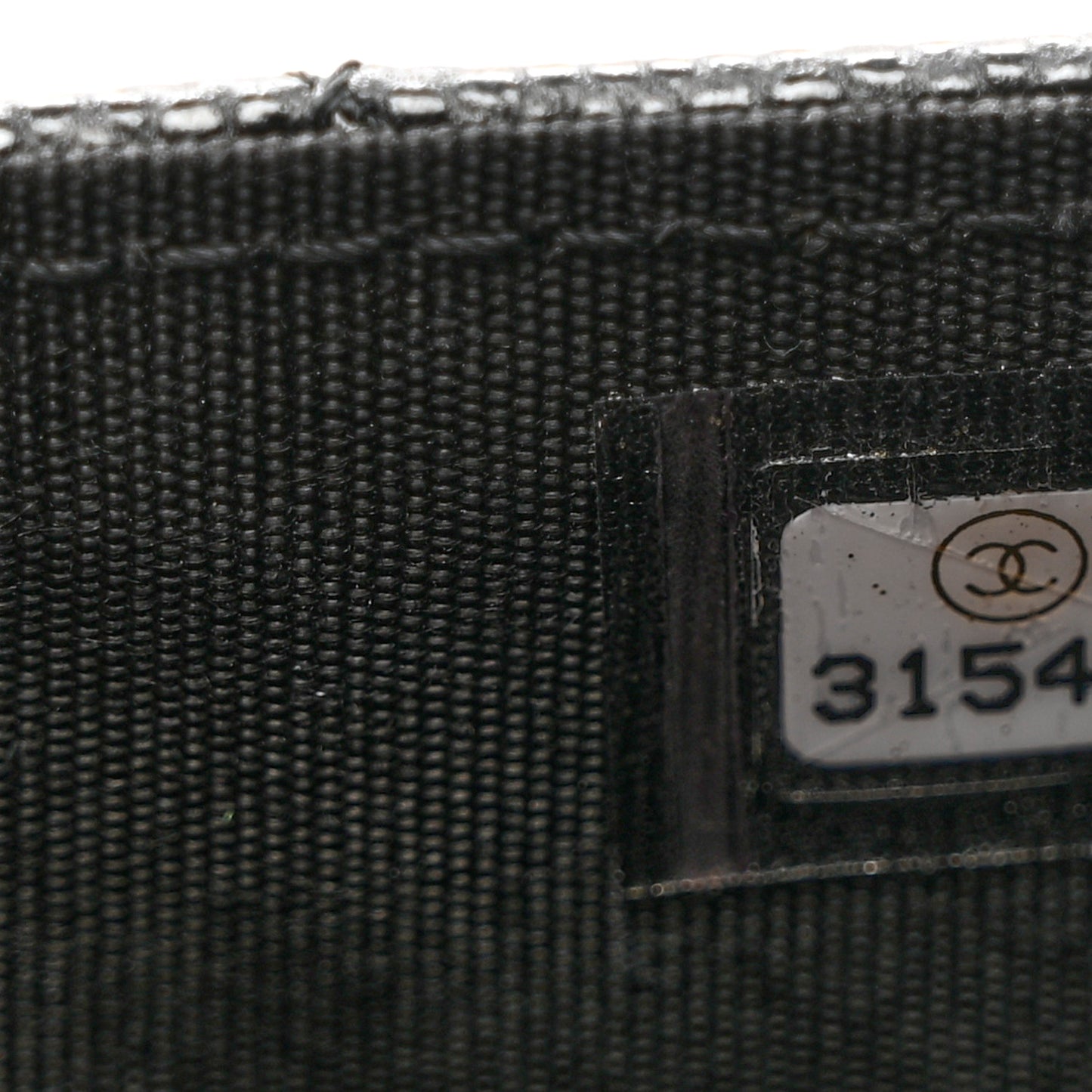 Caviar Quilted Boy Flap Card Holder Black
