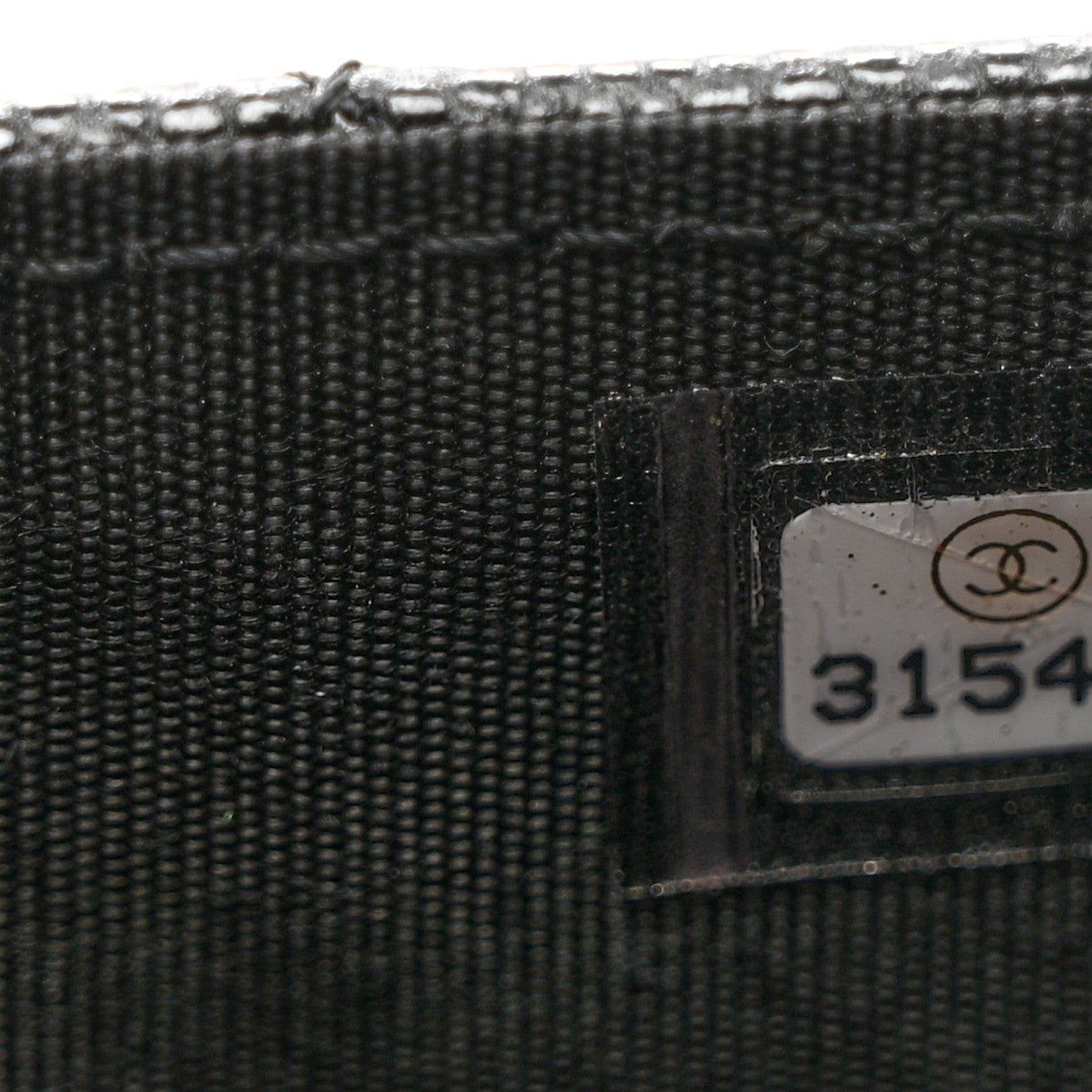 Chanel Caviar Quilted Boy Flap Card Holder Black 8 of 8