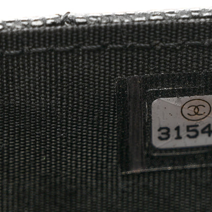 Chanel Caviar Quilted Boy Flap Card Holder Black 8 of 8