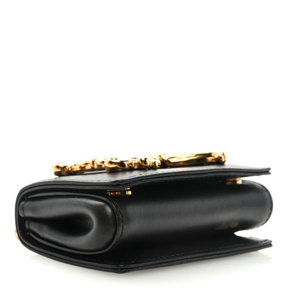 Dolce & Gabbana Calfskin Micro DG Girls Shoulder Bag Black 3 of 8
