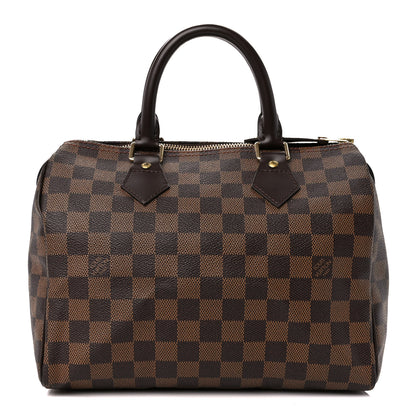 Louis Vuitton Damier Ebene Speedy 25 1 of 10