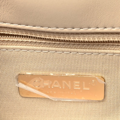 Chanel Lambskin Quilted Medium Chanel 19 Flap Beige 6 of 11