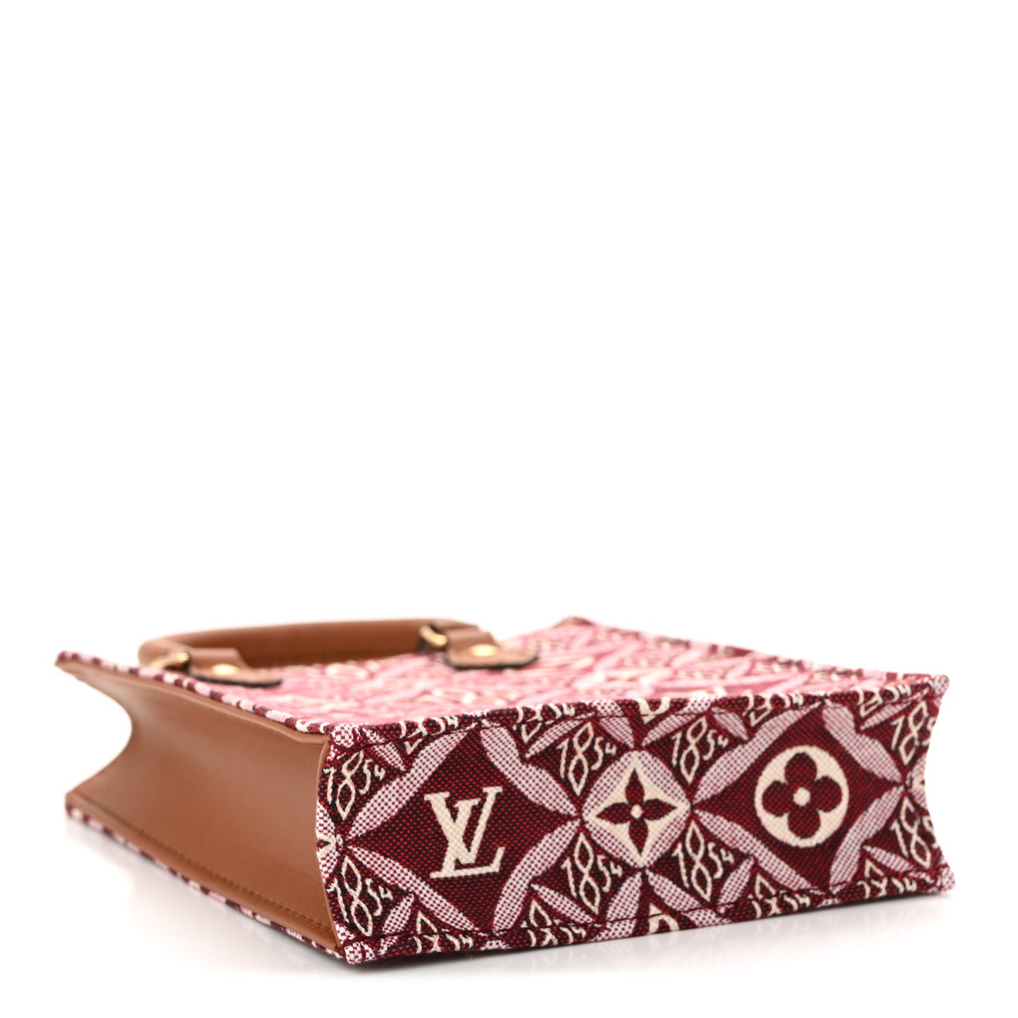 Jacquard Since 1854 Petit Sac Plat Bordeaux