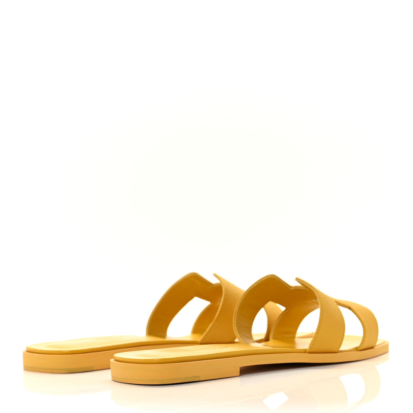 Epsom Oran Sandals 38.5 Jaune Sable