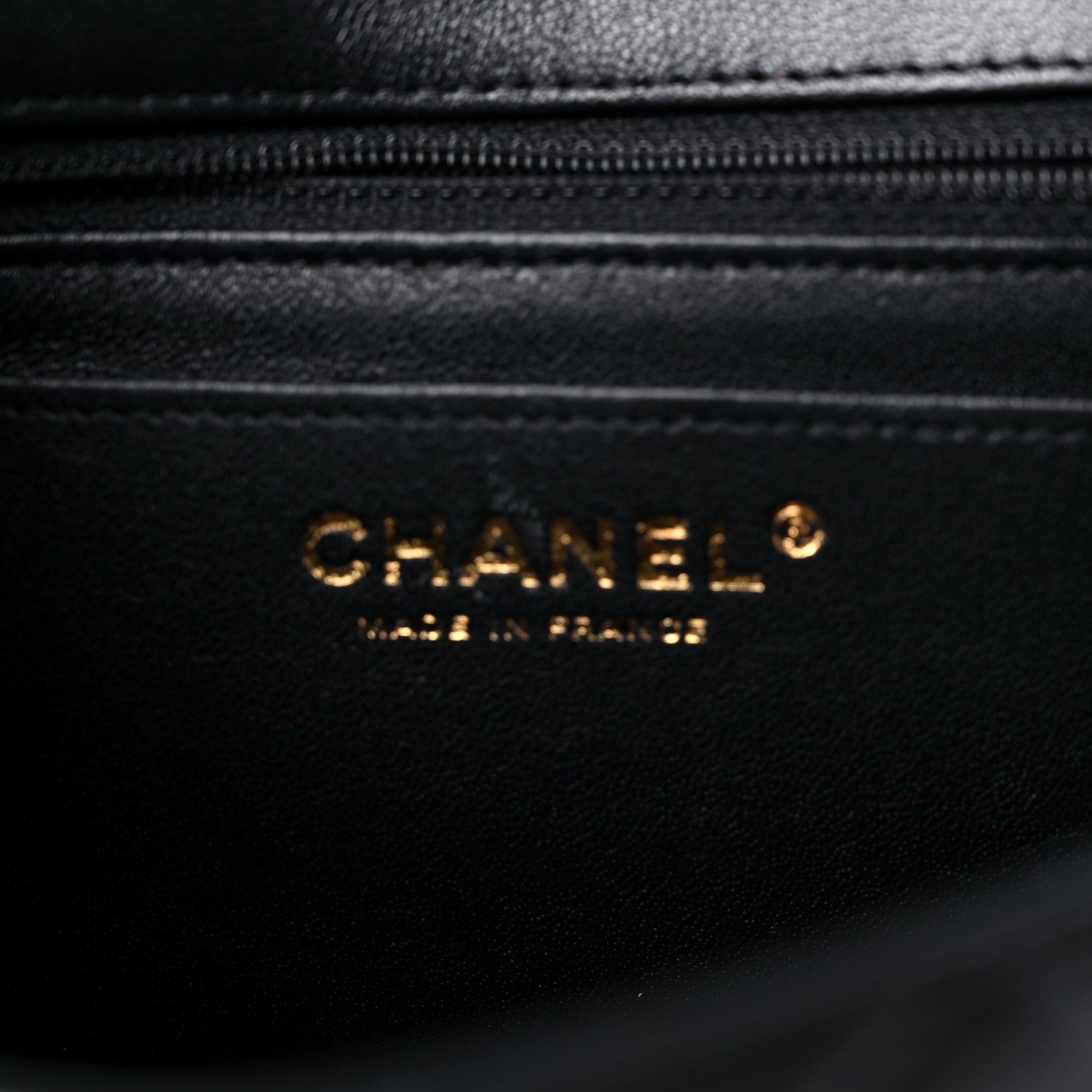 Chanel Lambskin Quilted Mini Rectangular Flap Black 6 of 12