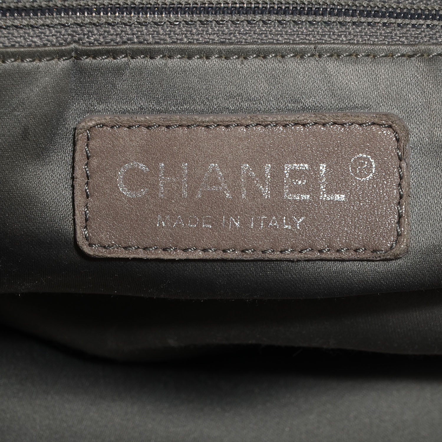 Chanel Lambskin Square Stitched Lax Accordion Shoulder Bag Black 6 of 7
