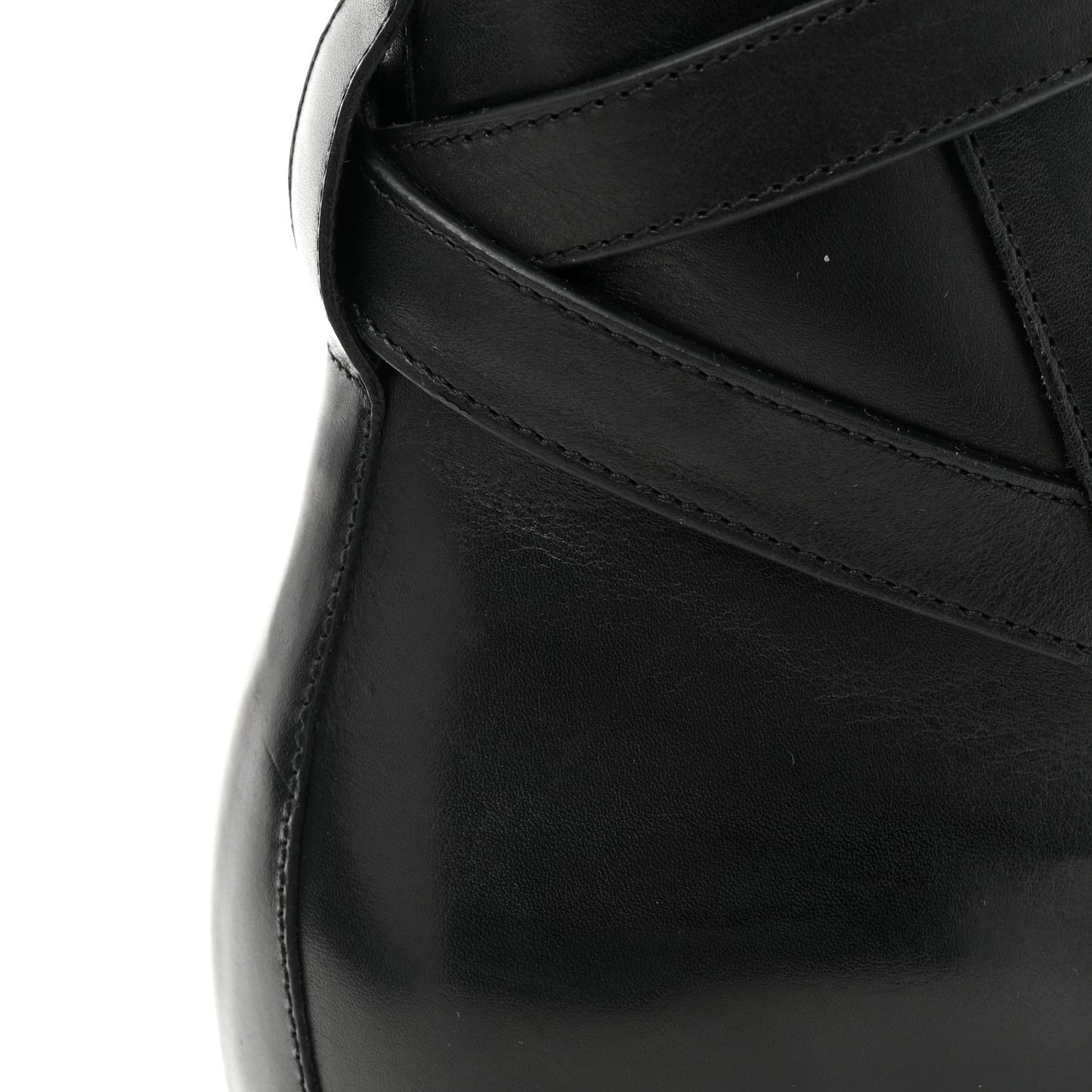 Calfskin Wyatt 30 Jodhpur Boots 42 Black