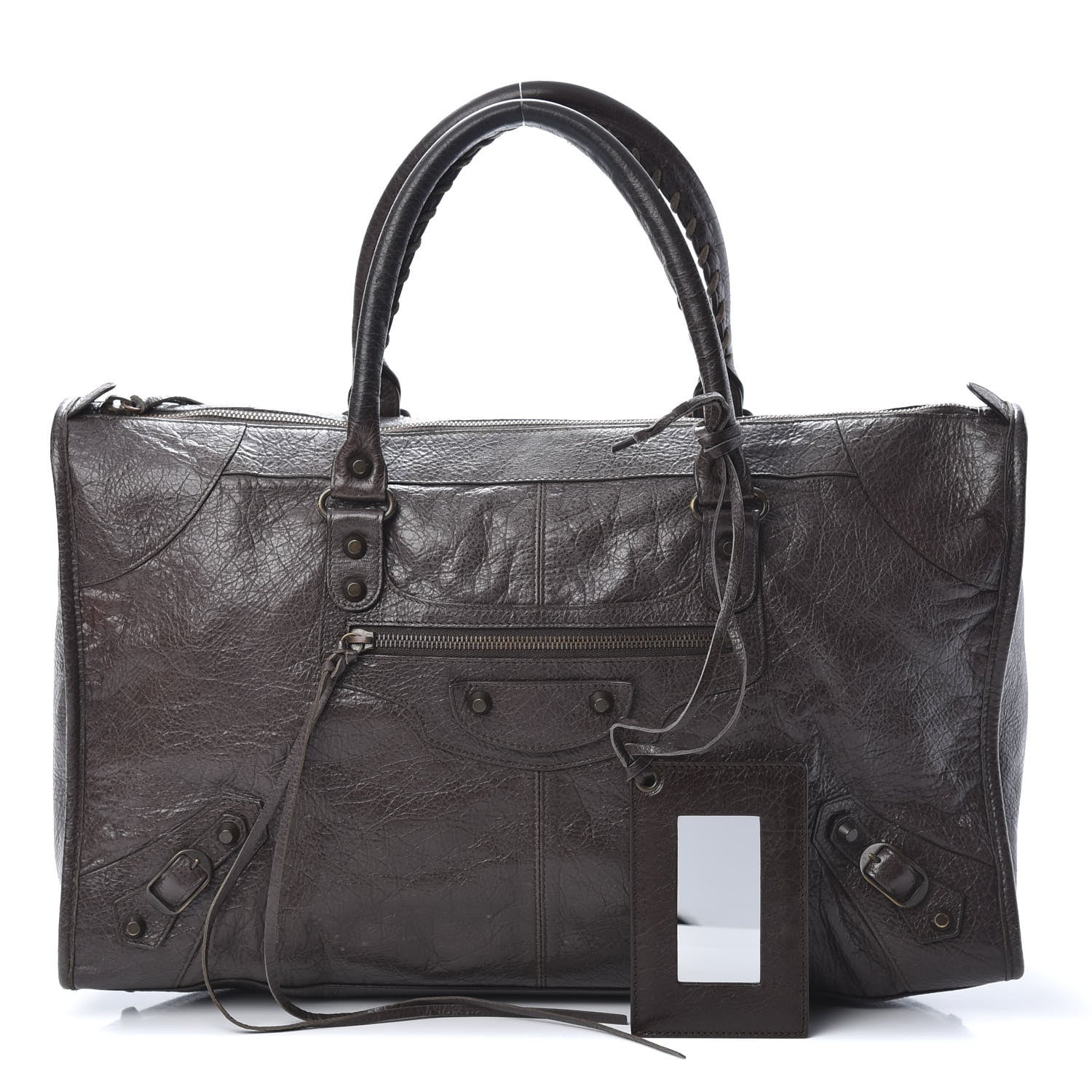 Balenciaga Agneau Classic Hardware Work Charbon 1 of 18