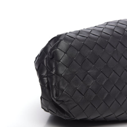 Bottega Veneta Nappa Maxi Intreccio The Pouch Oversized Clutch Black 8 of 9