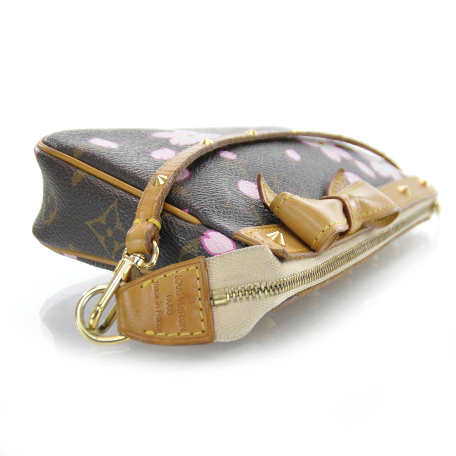 Louis Vuitton Monogram Cherry Blossom Pochette Accessories Brown 3 of 8
