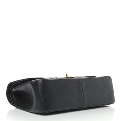 Chanel Caviar Quilted Jumbo Double Flap Black 3 of 4