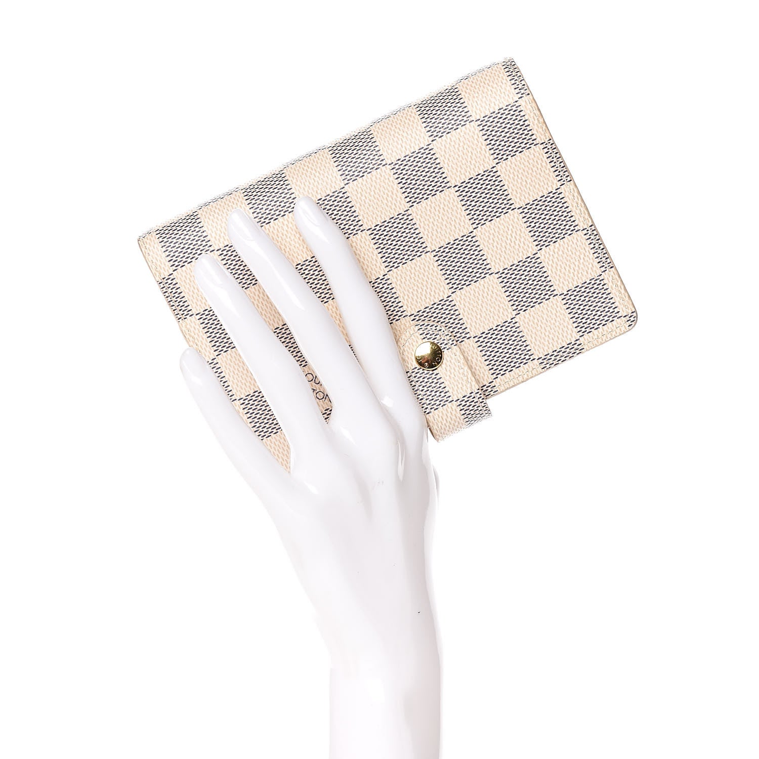 Louis Vuitton Damier Azur Small Ring Agenda Cover 2 of 8