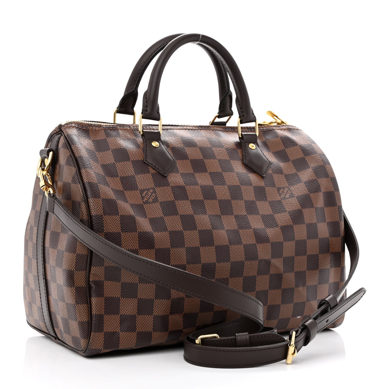 Louis Vuitton Damier Ebene Speedy Bandouliere 30 3 of 11