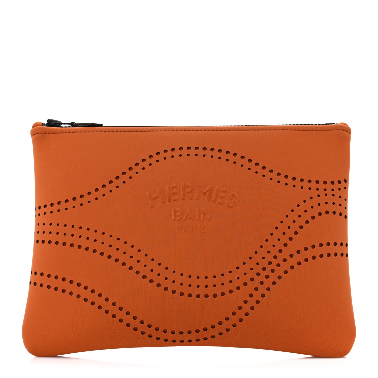 Hermes Neoprene Small Neobain Waves Case Tan 1 of 13