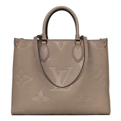 Louis Vuitton Empreinte Monogram Giant Onthego MM Tourterelle 1 of 12