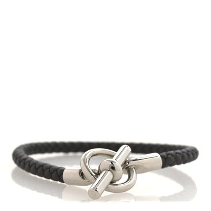 Hermes Swift Glenan Single Tour H Bracelet T1  Etain 1 of 5