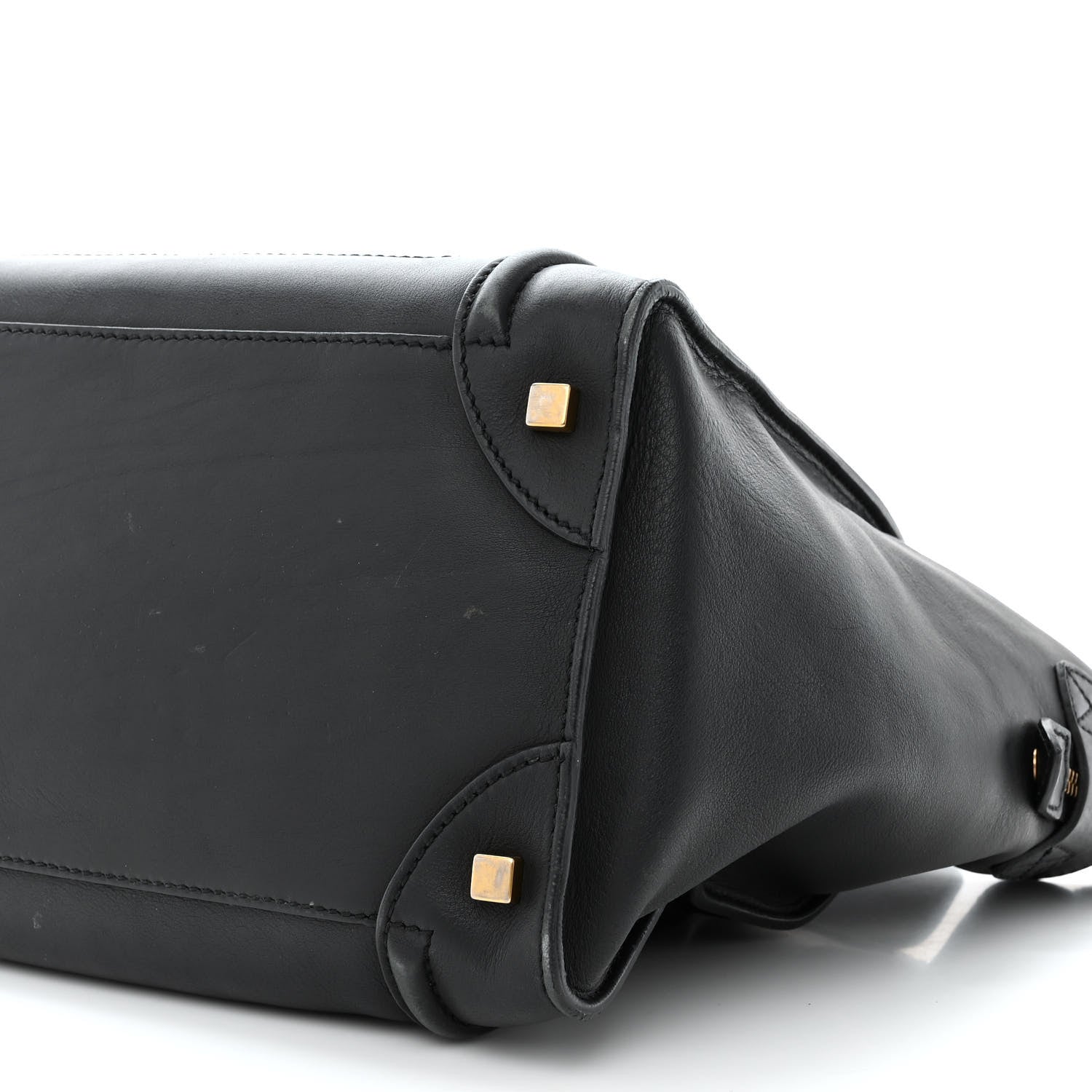 Celine Smooth Calfskin Mini Luggage Black 10 of 15