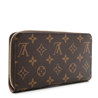 Louis Vuitton Monogram Zippy Wallet Rose Ballerine 3 of 7